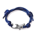 Men's Navy Blue Shark Bracelet