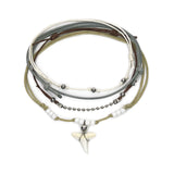 White Shark Tooth Anklet