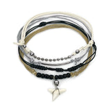 Black Shark Tooth Bracelet