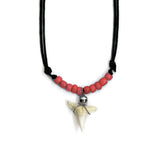 Red Shark Tooth Necklace