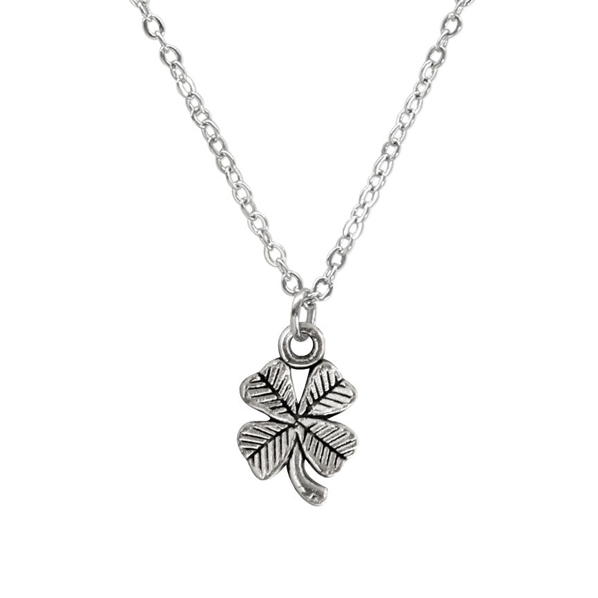 Four Leaf Clover Necklace in Sterling Silver - kellinsilver.com