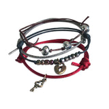 Heart Lock & Key Bracelets