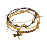 Gold Dragonfly Bracelets